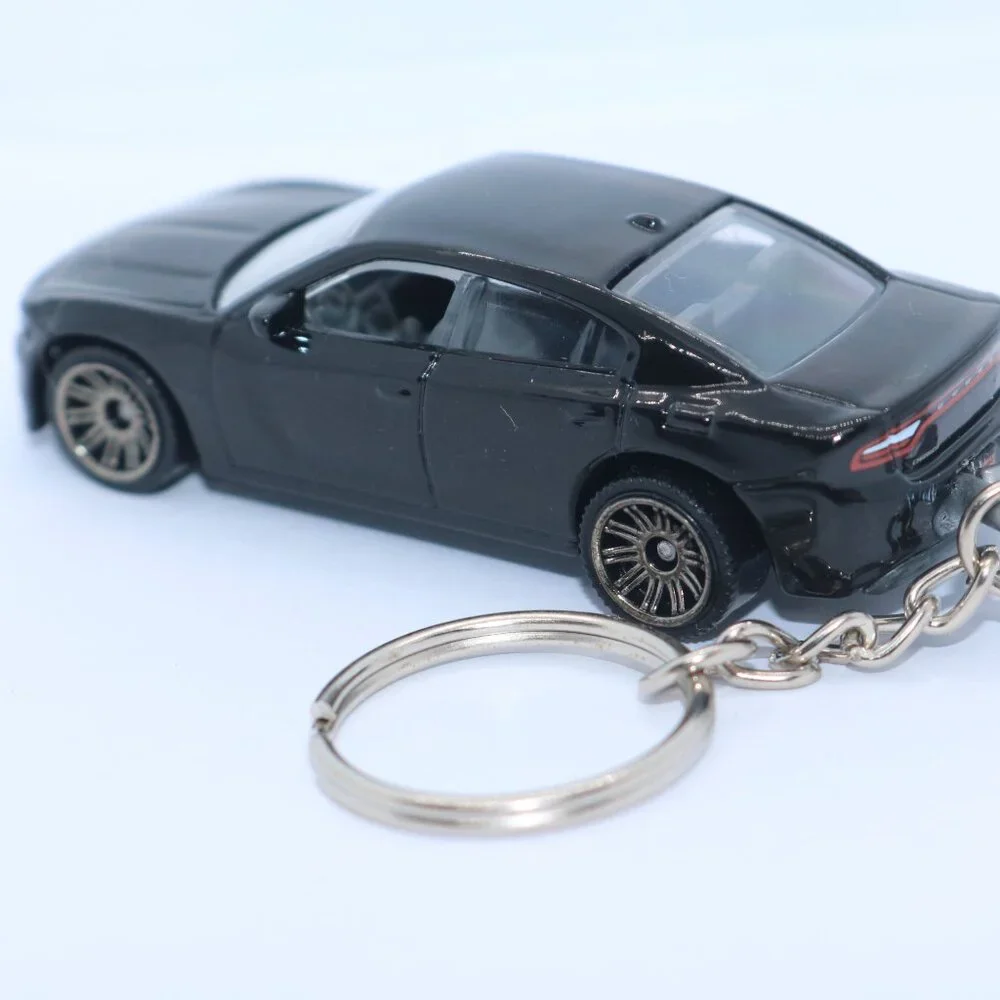 Matchbox Dodge Charger 2018 Custom keychain 1:64 scale